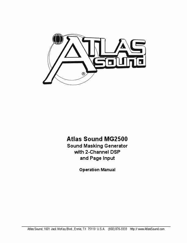 Atlas Sound Speaker MG2500-page_pdf
